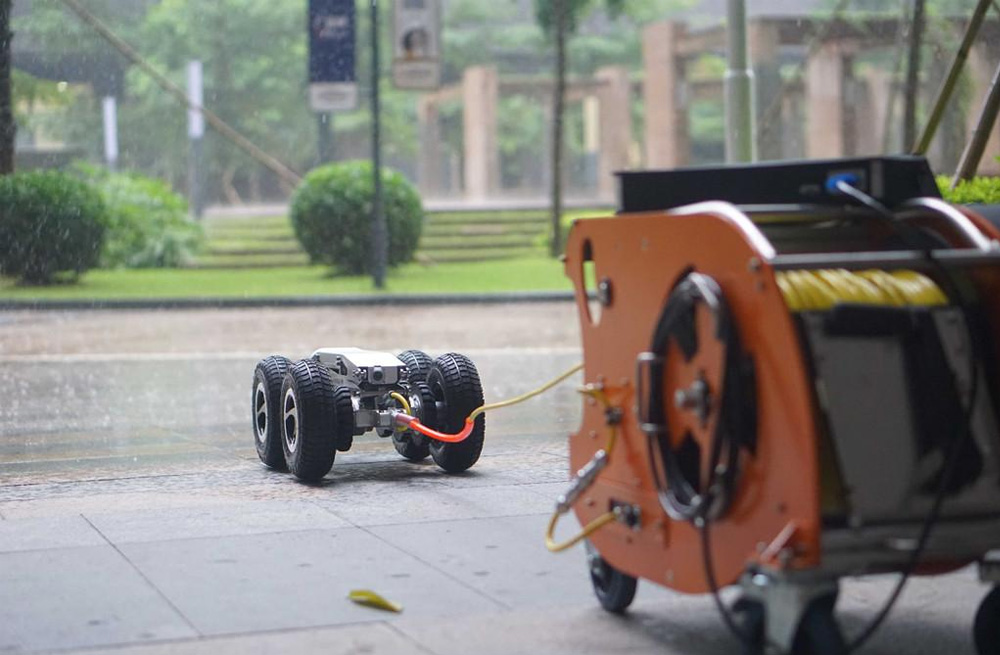 285凤栖苑管道检测机器人