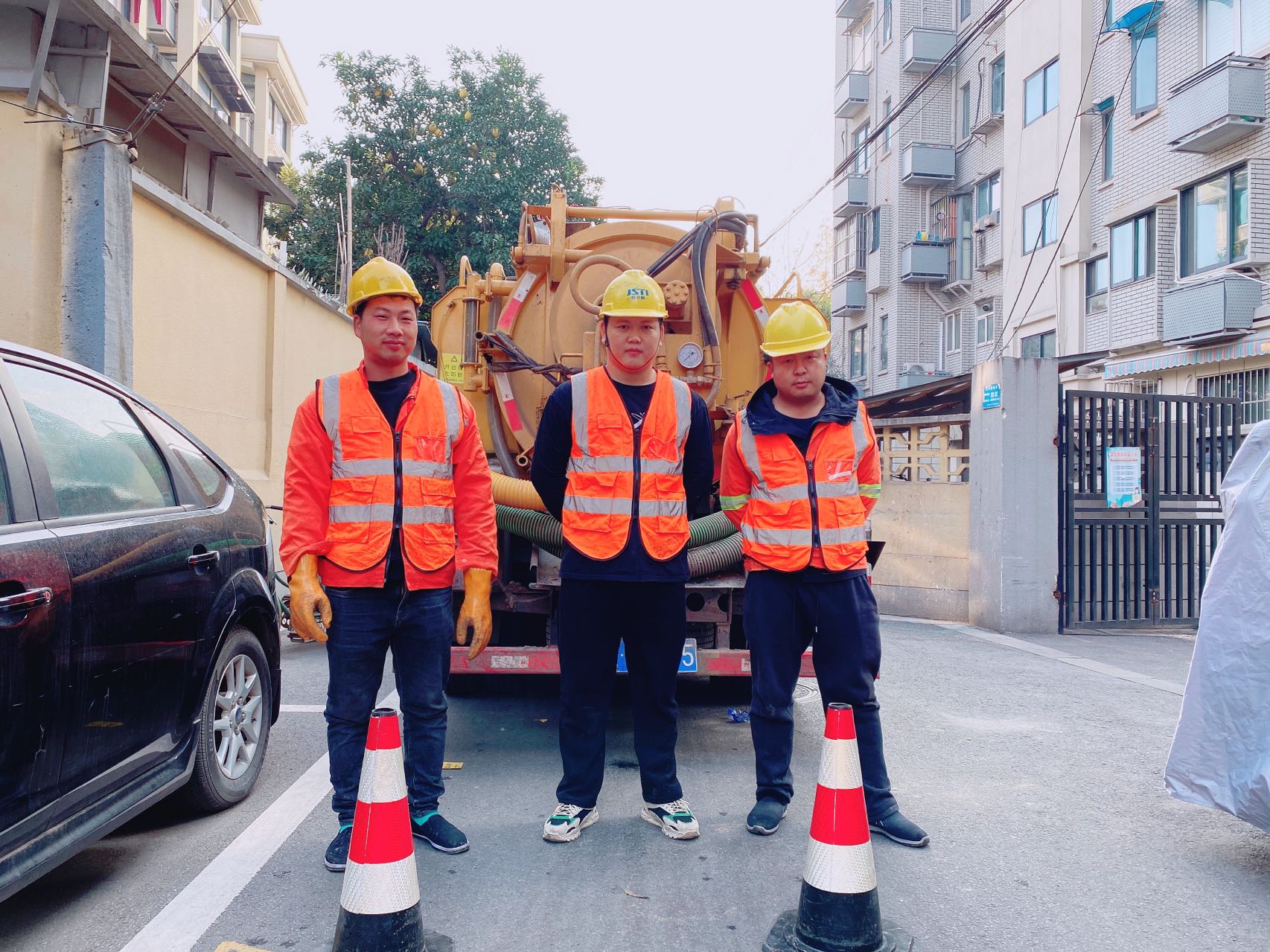 凤栖苑南京某小区管道清淤检测施工